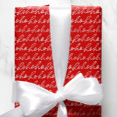 Feestelijke Ho Ho Ho Kerst Wrapping Paper Cadeaupapier