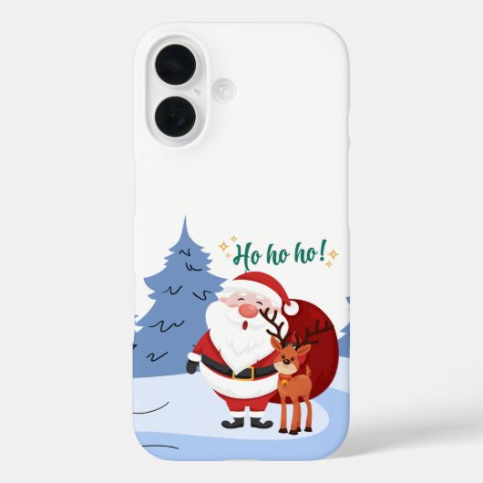 Feestelijke Holiday iPhone & Samsung Hoes (Achterkant)