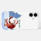 Feestelijke Holiday iPhone & Samsung Hoes (Achterkant (horizontaal))