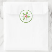 Feestelijke Holly Berries Stickers (Tas)