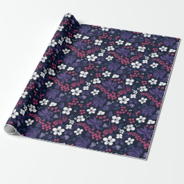 Feestelijke Holly Pattern Geschenk Wrap Cadeaupapier