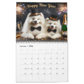 Feestelijke honden vieren elke feestmaand 20XX Kalender (Jan 2026)