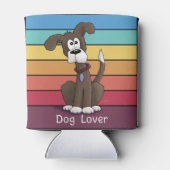 Feestelijke Hondenliefhebber Koelbox Blikjeskoeler (Achterkant)