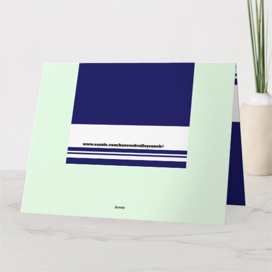 Feestelijke honkballen kaart (Achterkant)