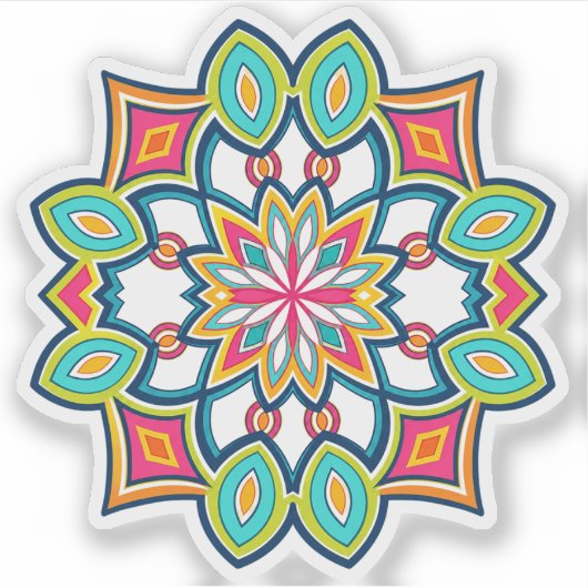 Feestelijke Horizon Sticker (Voorkant)