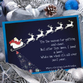 Feestelijke Humor Funny Sarcastic Christmas Kaart