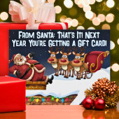 Feestelijke Humor Funny Sarcastic Christmas Kaart