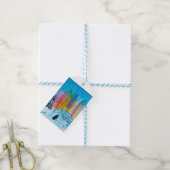 feestelijke iglo cadeaulabel (Met Touw)