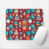 Feestelijke illustratie muismat (Met muis)