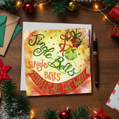 Feestelijke Jingle Bells  Kerstmis Inspirivity Feestdagenkaart