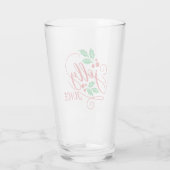 Feestelijke Jolly Juice Christmas Cheer Beer Glass Glas (Achterkant)