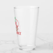 Feestelijke Jolly Juice Christmas Cheer Beer Glass Glas (Links)