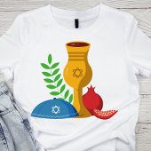 Feestelijke Jom Kippoer viering T-shirt