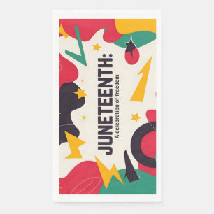 Feestelijke Juneteenth Een viering van Freedom Des Servet