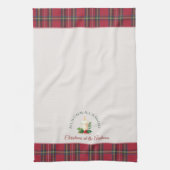 Feestelijke kaars Aangepaste Gepersonaliseerde Naa Theedoek (Verticaal)