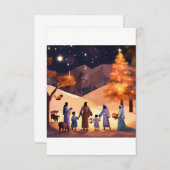 Feestelijke Kaart Boutique (Voorkant / Achterkant)