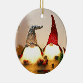 "FEESTELIJKE KABOUTERS" ORNAMENT EN GESCHENK (Rechts)