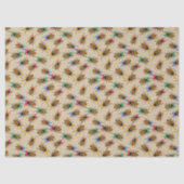 Feestelijke kakkerlakken met kerstbogen tissuepapier (Voorkant)