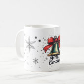 Feestelijke Kardinaal & Sneeuwvlok Mok (Voorkant links)