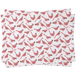 Feestelijke Kardinaal Vogel Waterverf Tissuepapier