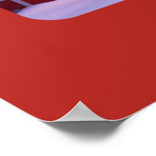 Feestelijke Kardinalen en Adelaars met Happy Chris Poster (Hoek)