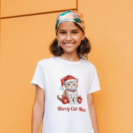 Feestelijke katten in kerstkostuums - Holiday Vibe T-shirt