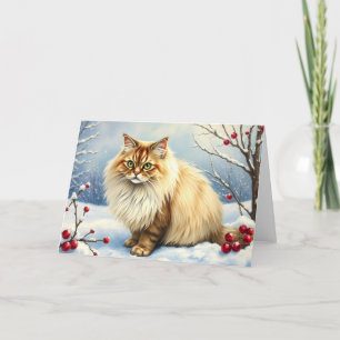 Feestelijke katten Kaart