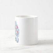 Feestelijke katten met Santa Hats en Holiday Cheer Koffiemok (Center)