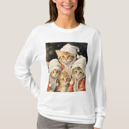 Feestelijke Katten T-shirt
