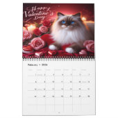 Feestelijke katten voor elke speciale maand 20XX Kalender (Feb 2026)