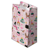 Feestelijke Kattengezichten in Vakantie Petten Pat Klein Cadeauzakje (Achterkant Gekanteld)