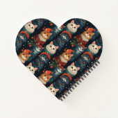 Feestelijke Kattenvakantie Notitieboek (Achterkant)