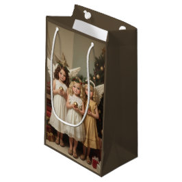 Feestelijke Kerst Angels Vakantie waterverf Klein Cadeauzakje