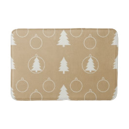Feestelijke Kerst Badmat – Vakantie Badkamer Decor