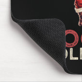 Feestelijke Kerst Basketbal Santa 1 Muismat (Hoek)