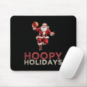 Feestelijke Kerst Basketbal Santa 1 Muismat (Met muis)