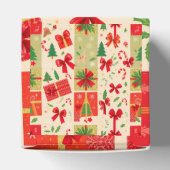 feestelijke kerst bedankdoosjes (Bovenkant)