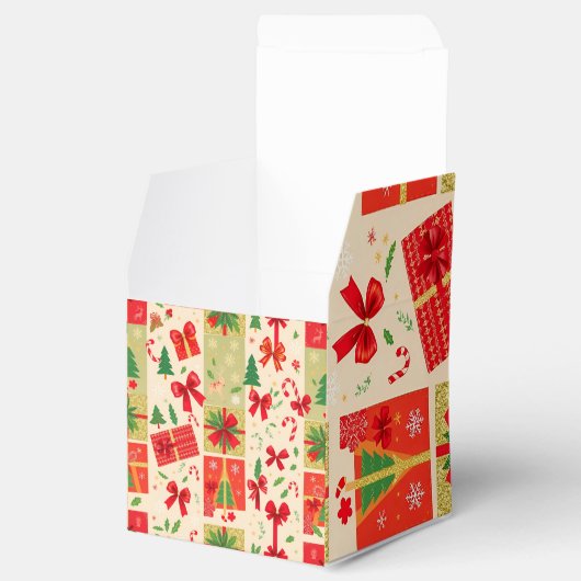 feestelijke kerst bedankdoosjes (Geopend)