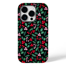 Feestelijke kerst Berry Delight naadloos patroon