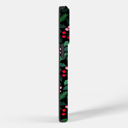 Feestelijke kerst Berry Delight naadloos patroon Case-Mate iPhone Case (Achterkant / Rechts)