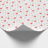 Feestelijke Kerst Cadeaupapier (Hoek)