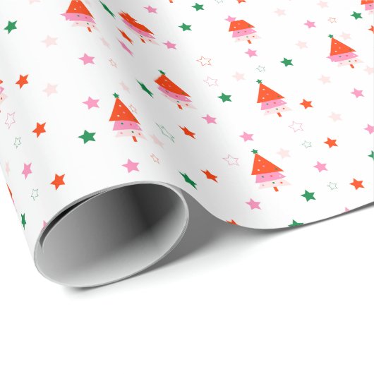 Feestelijke Kerst Cadeaupapier (Rol Hoek)