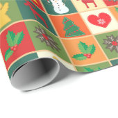 feestelijke kerst cadeaupapier (Rol Hoek)