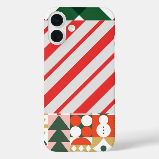 feestelijke kerst Case-Mate iPhone case (Achterkant)
