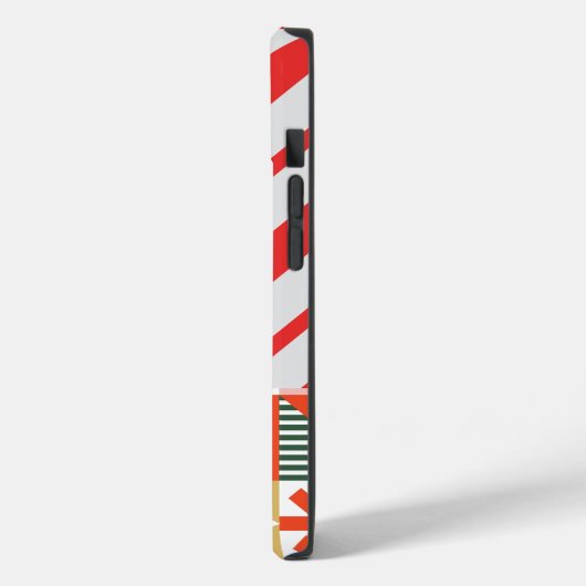 feestelijke kerst Case-Mate iPhone case (Achterkant / Links)