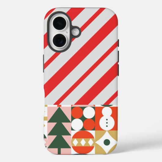 feestelijke kerst Case-Mate iPhone case (Achterkant)