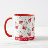 Feestelijke Kerst Cupcake Mok (Links)