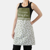 Feestelijke Kerst Cypress Patroon Vakantie Schort (Insitu)