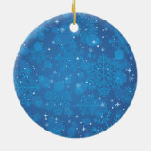 Feestelijke Kerst Dachshund Hond Keramisch Ornament (Achterkant)