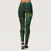 Feestelijke Kerst Design Leggings (Achterkant)